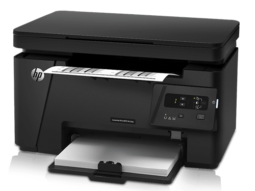黑色3合1激光打印机 HP M126A A4
